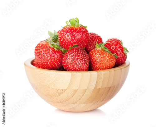 Fresh strawberry bowl