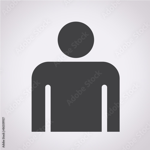 Person symbol , User sign icon