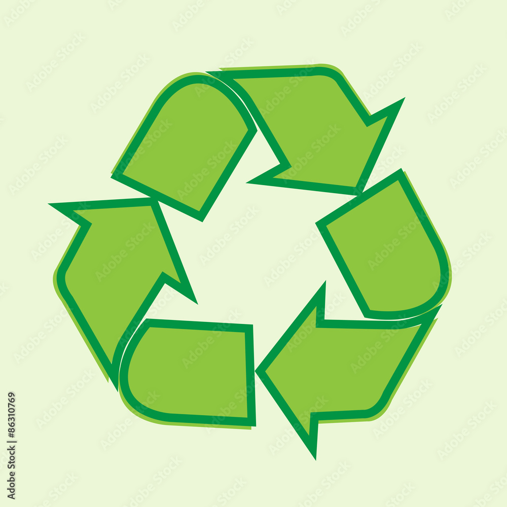 Obraz premium Reuse, reduce, recycle design