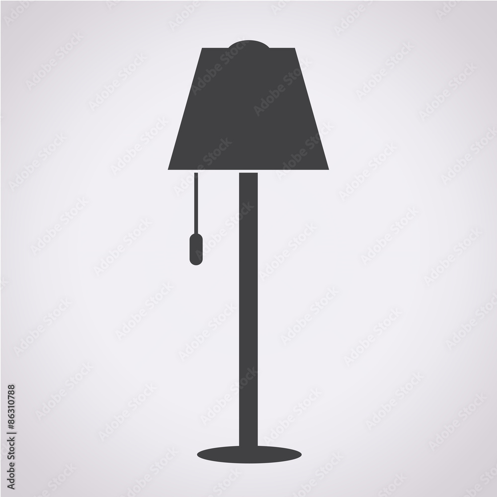 Floor Lamp Icon Floor Lamp Icon