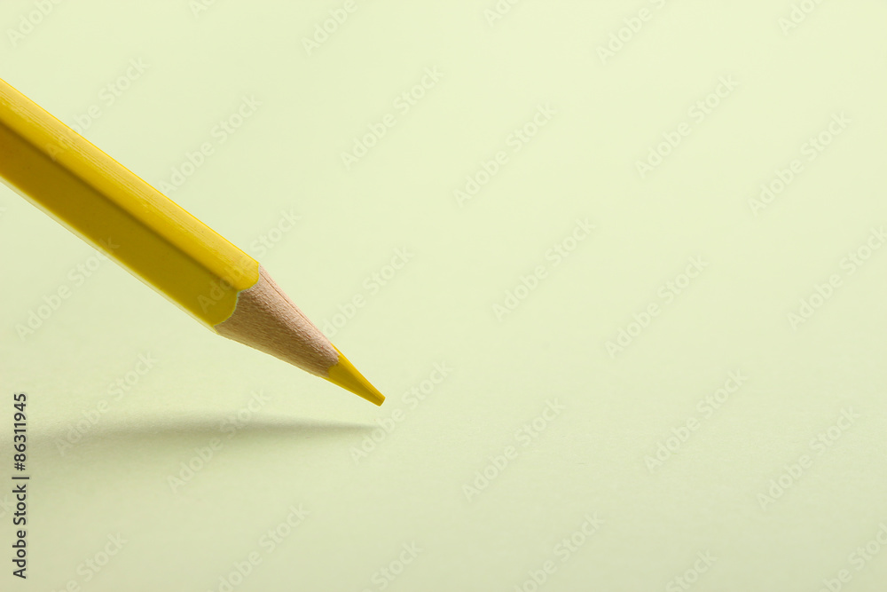 Yellow pencil drawing Yellow pencil drawing