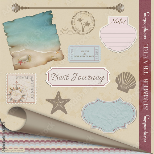 Scrapbooking Summer Travel