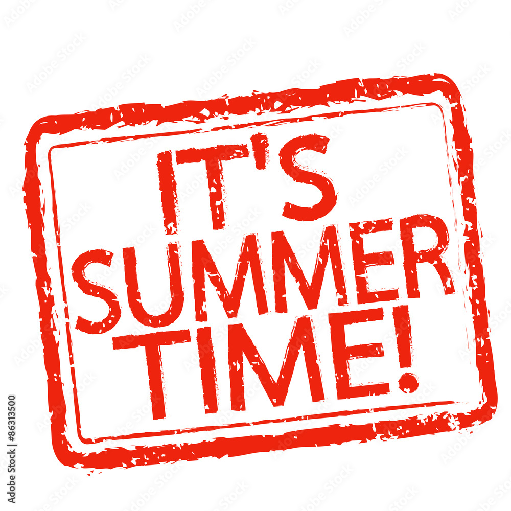 ITS SUMMER TIME stamp text design ITS SUMMER TIME stamp text design