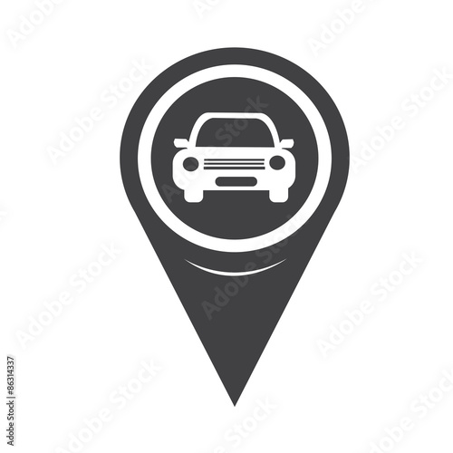 Map Pointer Car Icon