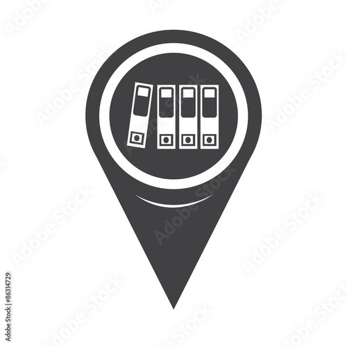 Map Pointer Folder Icon