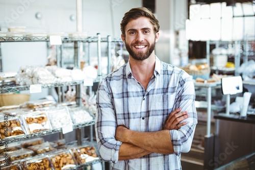 Photos Selfassured waiter smiling