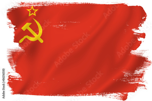 Billede på lærred USSR Soviet Flag