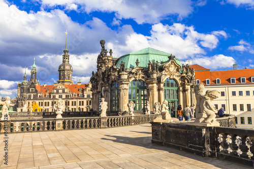 Dresden, famous Zwinger museum