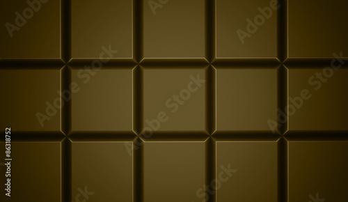 Brown chocolate abstract cubes background