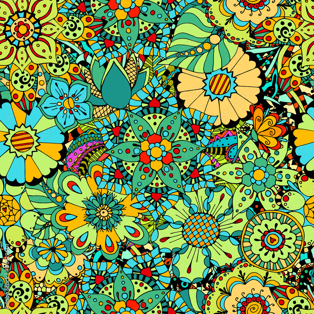 Seamless Floral Pattern Seamless Floral Pattern