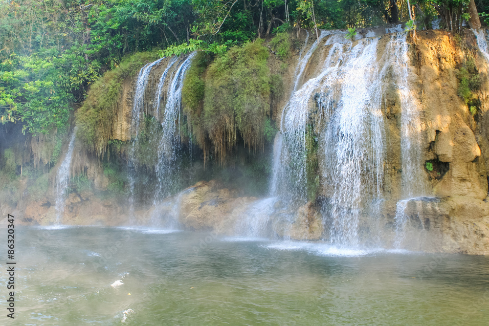 River Kwai waterfall