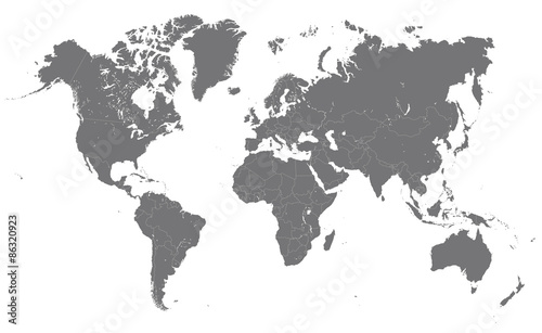 Political world map © Utir