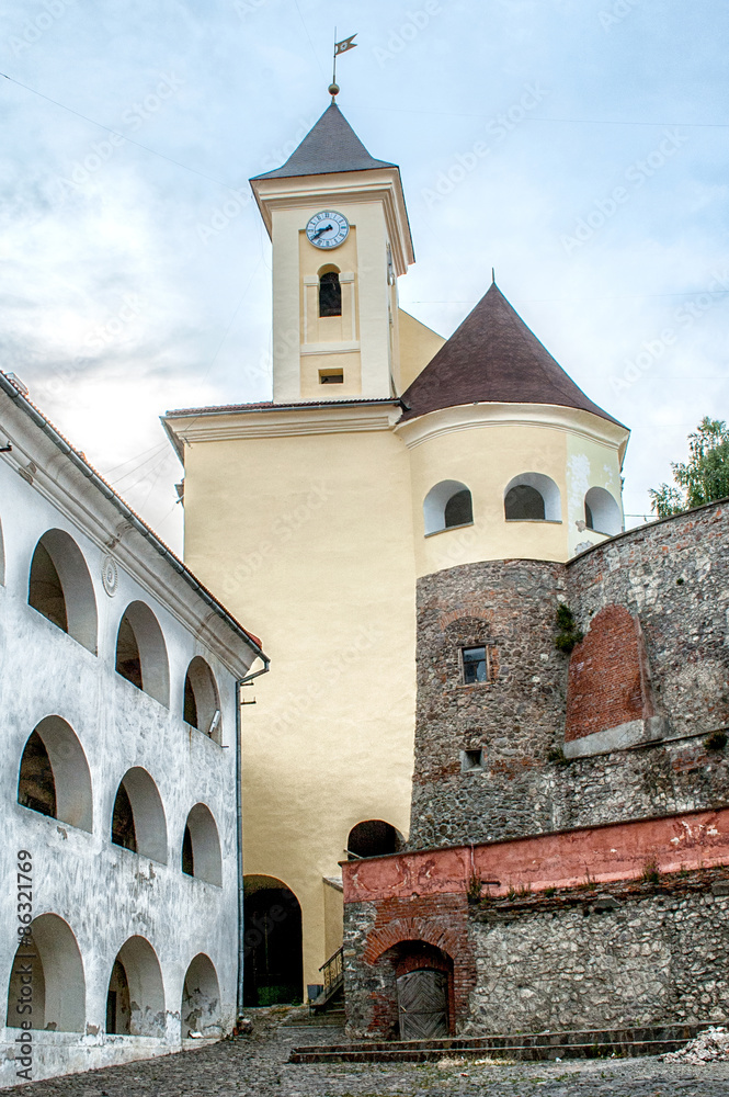 Fototapeta premium Palanok castle in Mukachevo, Ukraine
