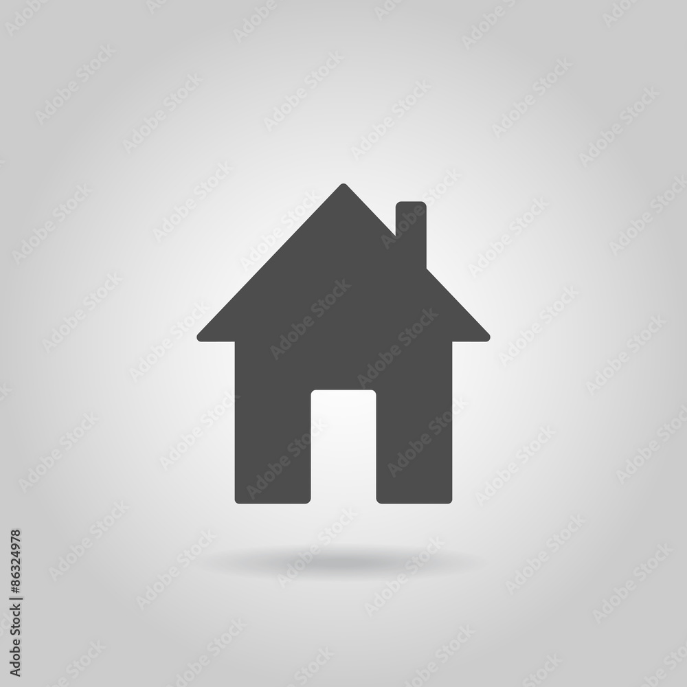 Fototapeta premium Home icon. Vector image