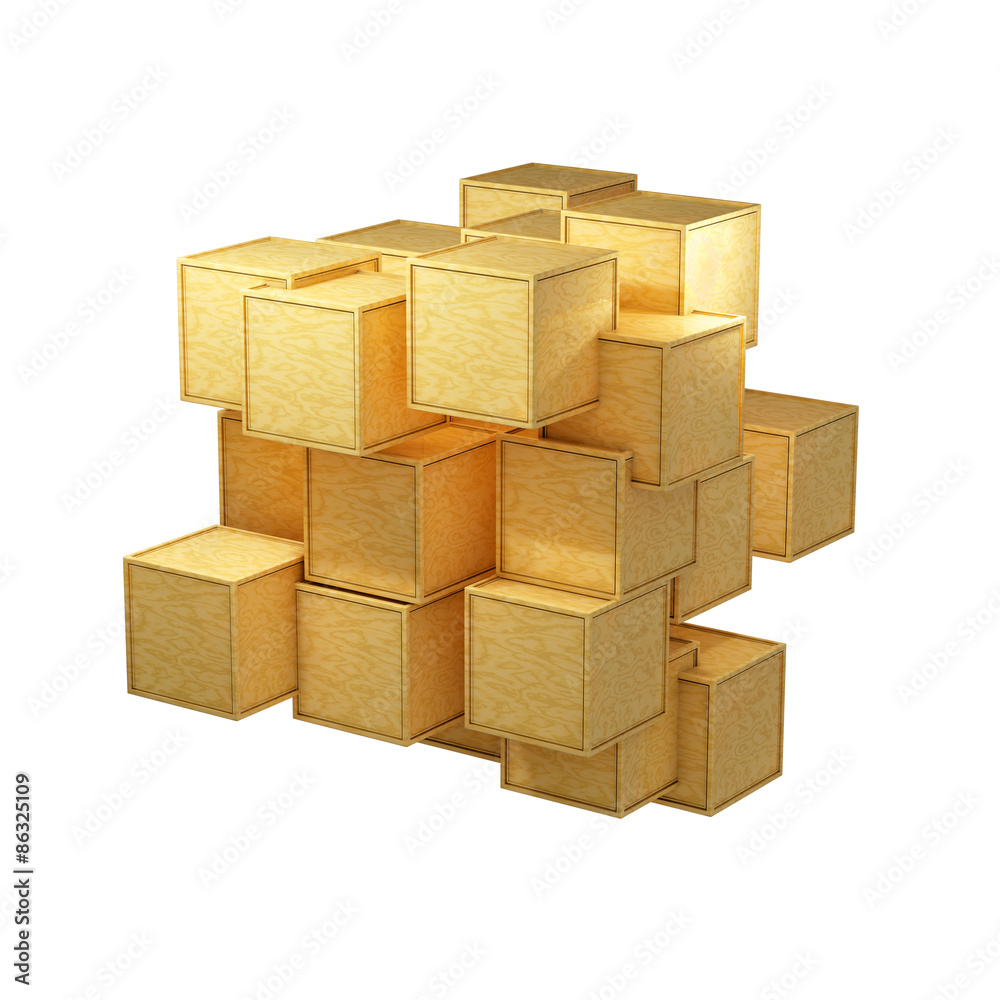 Fototapeta premium Struktur - 3d Render 