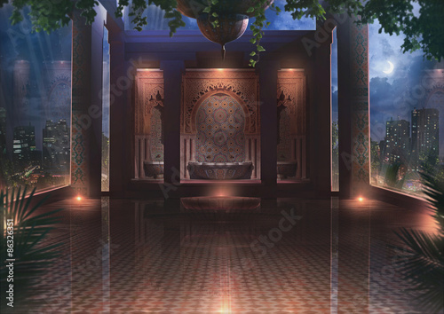 Fototapeta architecture east