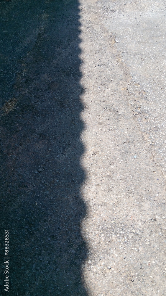 Fototapeta premium Sombra de telhado