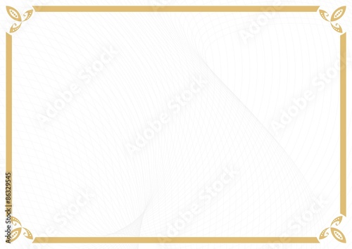 Certificate Background Frame