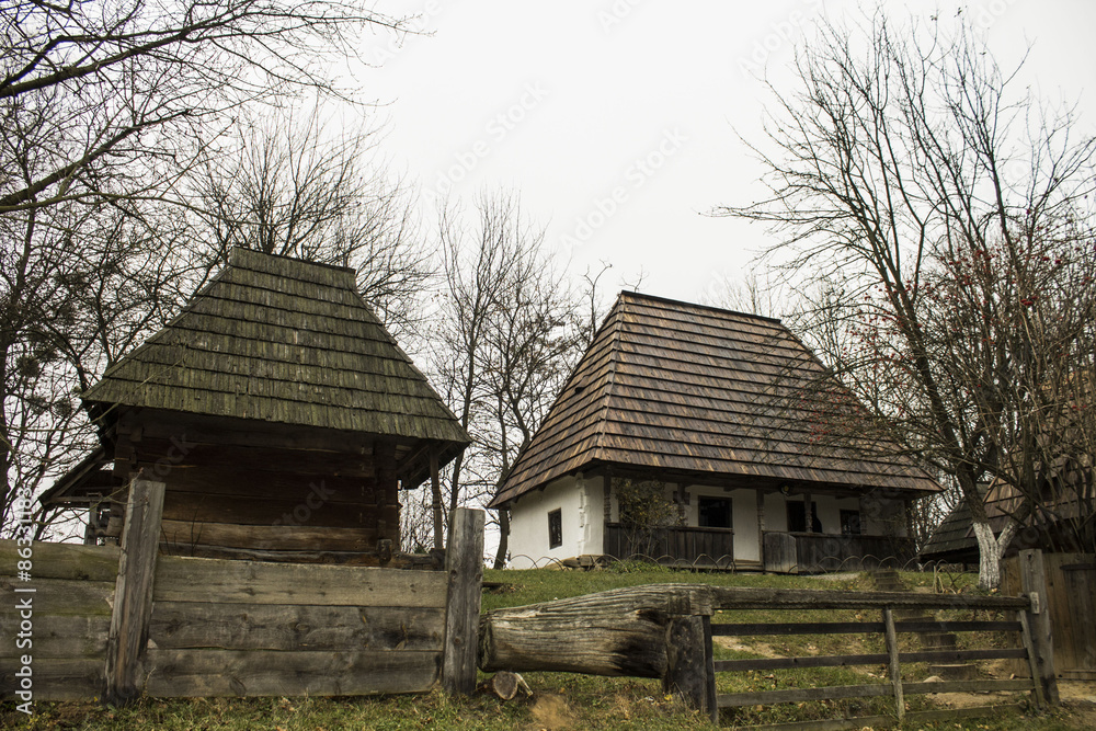 Old building made of wood Old building made of wood