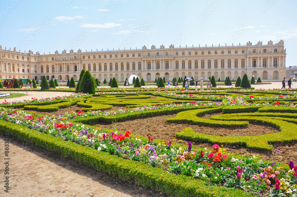 Garden at Versailles Palace, Paris