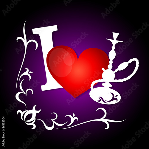 I love smoking hookah