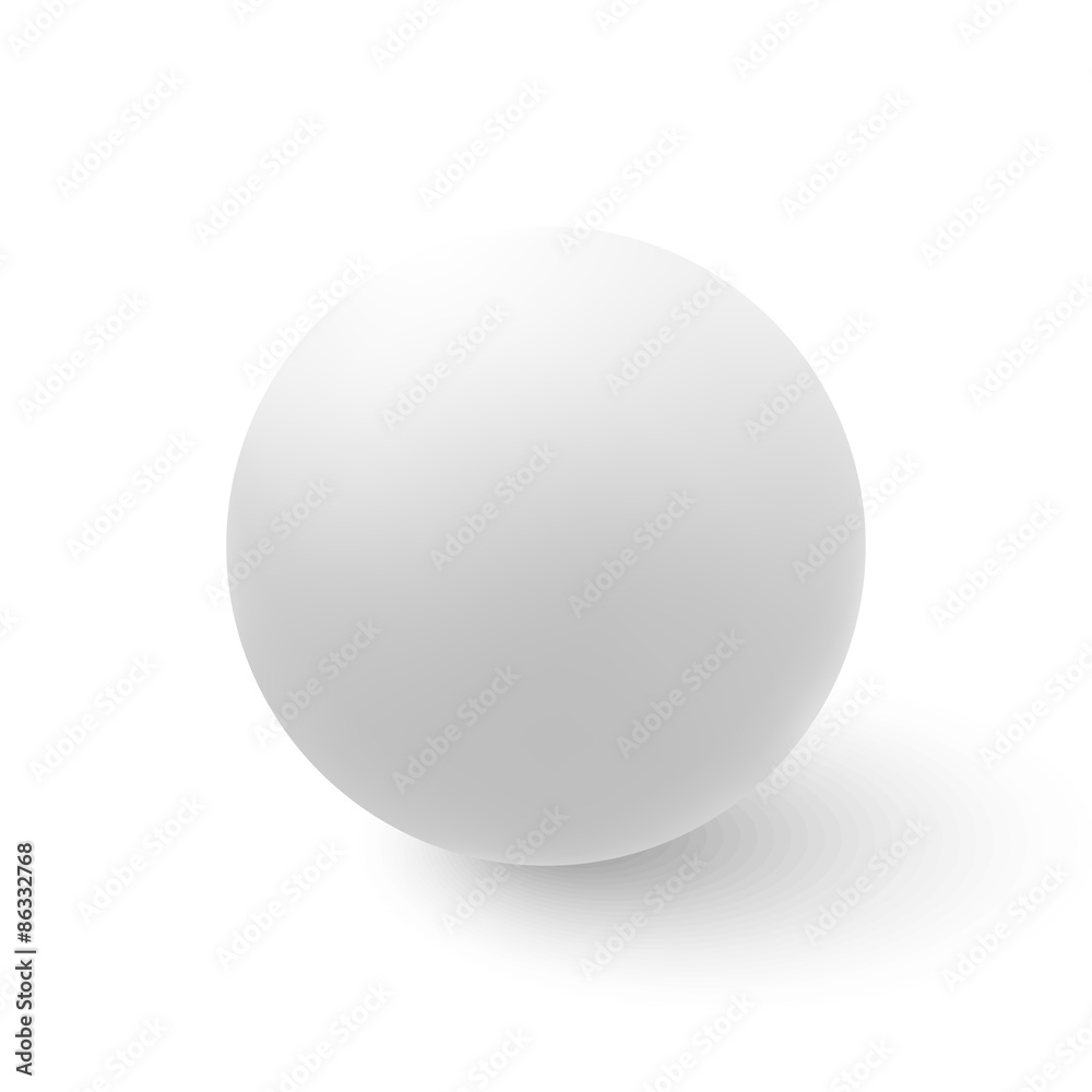 Vector sphere isolated on white background Vector sphere isolated on white background