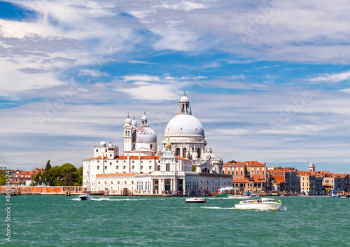 Venice. Basilica of Santa Maria della Salute. © pillerss
