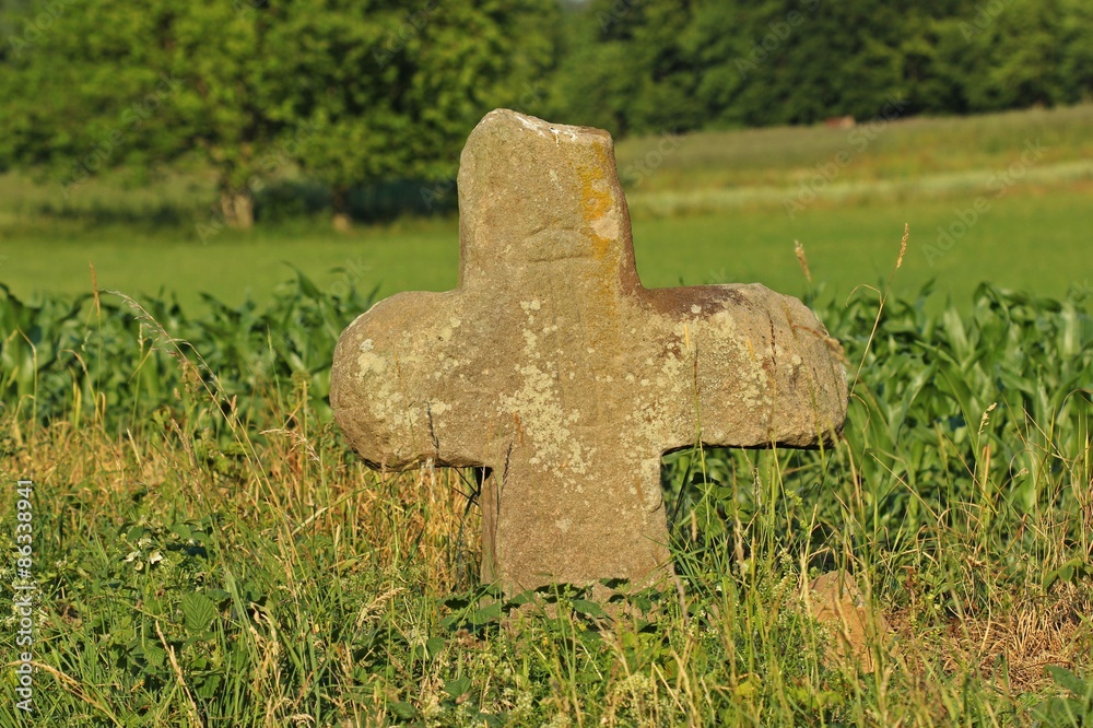 Sühnekreuz am Meißner StockFoto Adobe Stock