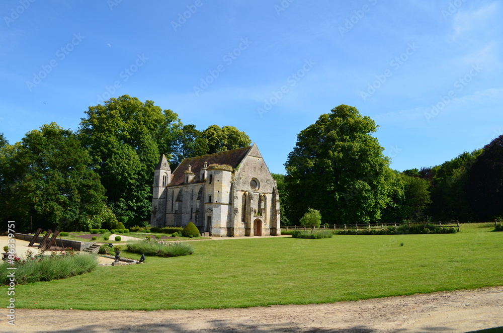  Chapelle du château de  Fontaine-Henry (Calvados - Normandie)