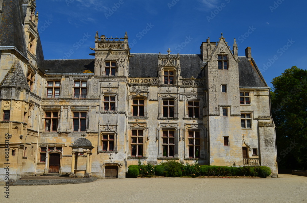 Château de  Fontaine-Henry (Calvados - Normandie)