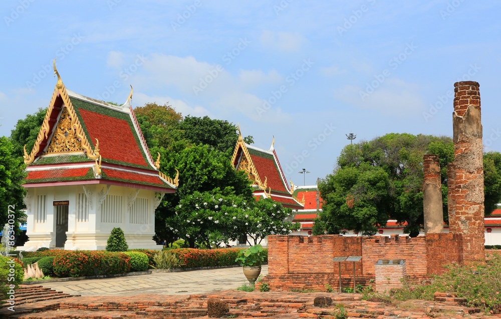 The Beautiful Thailand Temple at Phitsanuloke Province The Beautiful Thailand Temple at Phitsanuloke Province