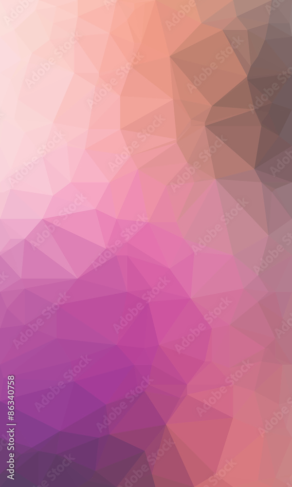 Simple colorful polygonal background