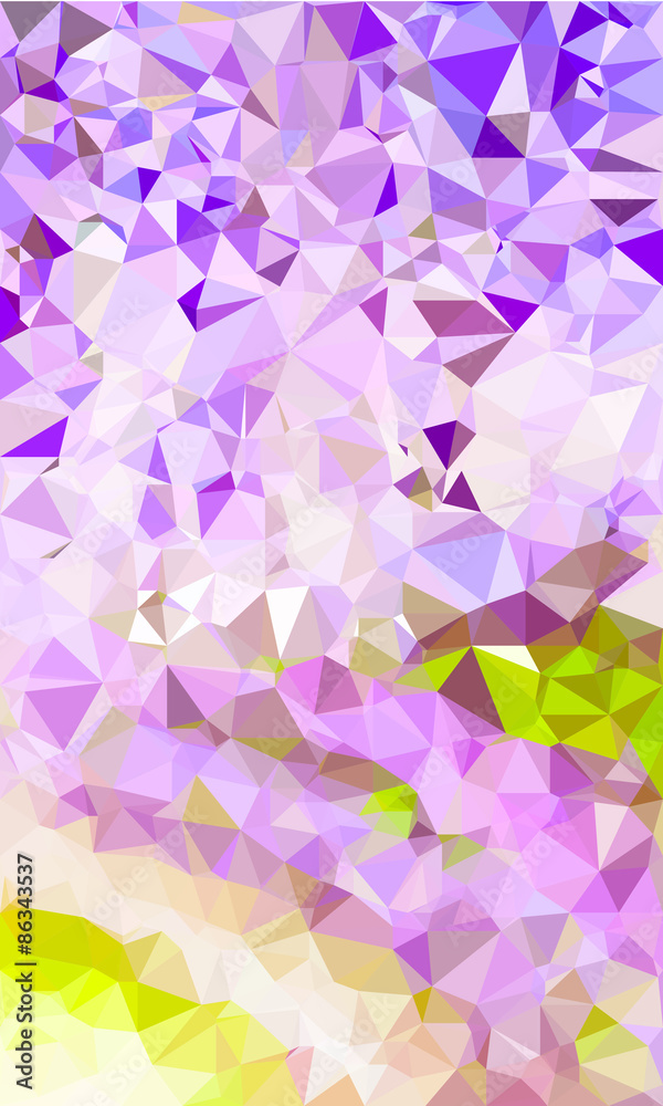 Fototapeta premium Colorful polygonal background