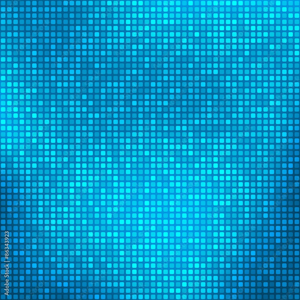 Blue abstract background with tiny squares Blue abstract background with tiny squares