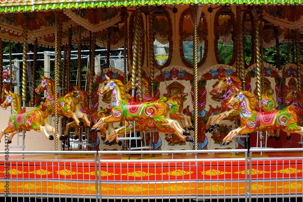 Carousel Horses.