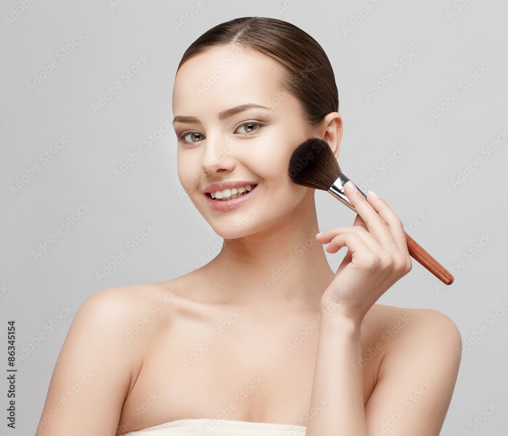 Beautiful Woman with Clean Fresh Skin Beautiful Woman with Clean Fresh Skin
