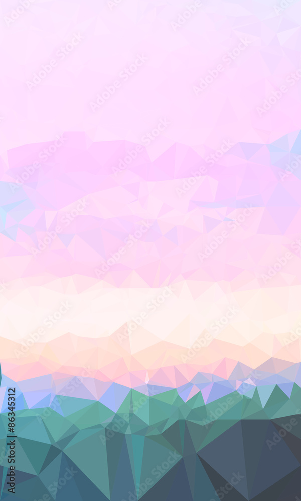 Colorful polygonal background Colorful polygonal background
