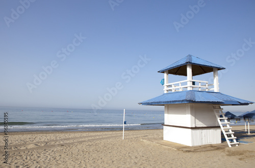 Beach refreshments stand