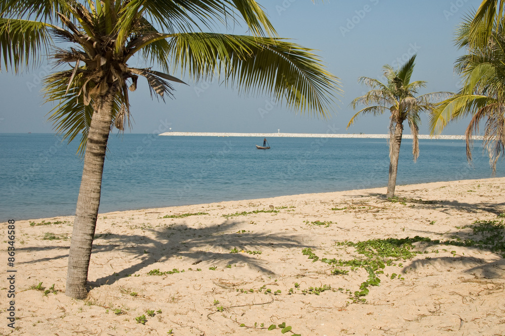 Beach at Sattaheep (Thailand)