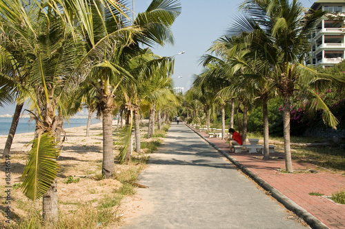 Beach at Sattaheep (Thailand)