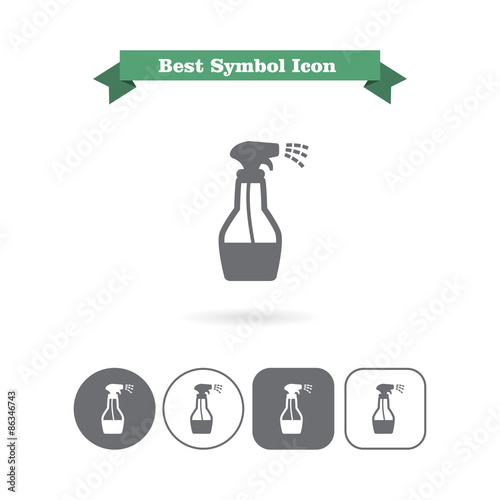 Cleaning spray bottle