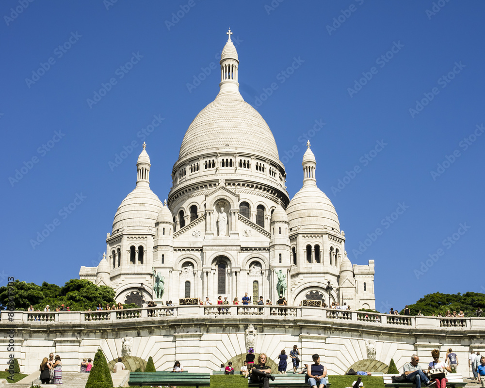 Sacre Coeur, Basilica of the Sacred Heart of Paris, France