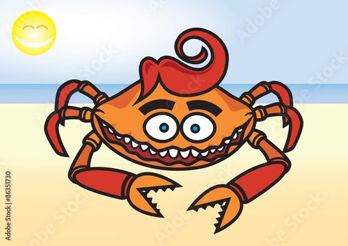 funny crab
