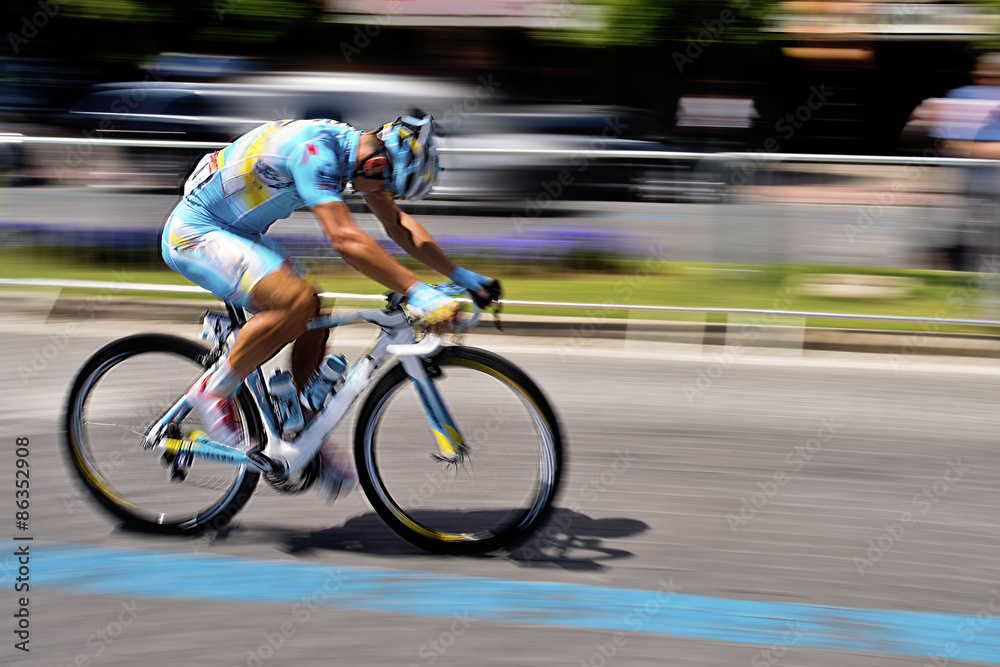 Fototapeta premium Cycling race 
