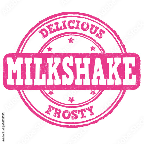 Milkshake stamp