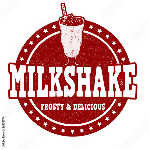 Milkshake stamp