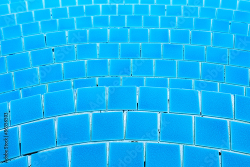Stairs into the swimming pool