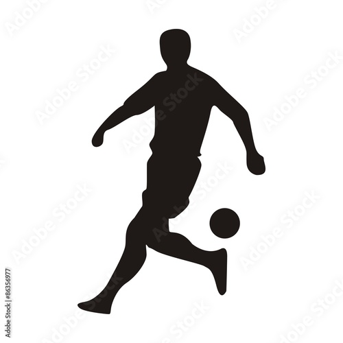 Soccer silhouette © namilurihas