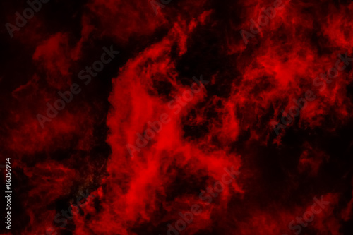 Textured Smoke, Abstract red