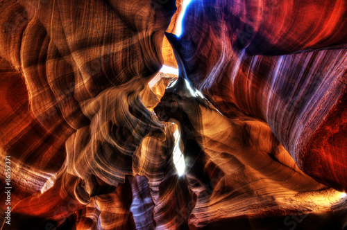 Antelope Canyon, Navajo Reservation Page, Arizona USA HDR